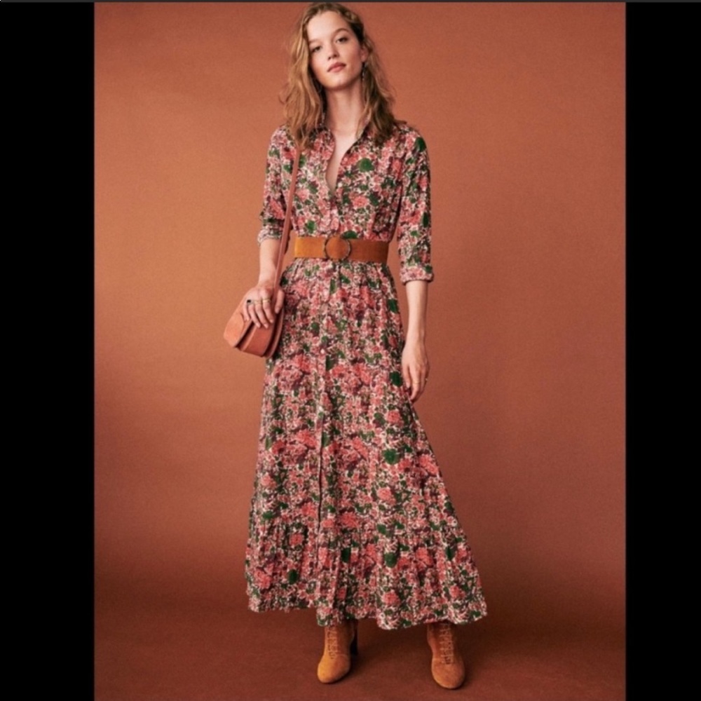 BNWT Sezane delphina dress size 4